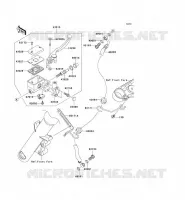 FRONT MASTER CYLINDER voor Kawasaki VN900 CUSTOM 2007