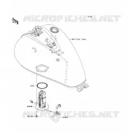 FUEL PUMP voor Kawasaki VN900 CUSTOM 2007