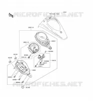 METERS voor Kawasaki VN900 CUSTOM 2007