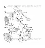 WATER PIPE voor Kawasaki VN900 CUSTOM 2007