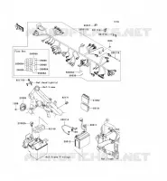 CHASSIS ELECTRICAL EQUIPMENT voor Kawasaki VN900 CUSTOM 2008