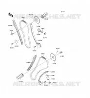 CAMSHAFT   TENSIONER voor Kawasaki VN900 CUSTOM 2008