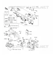 CHASSIS ELECTRICAL EQUIPMENT voor Kawasaki VN900 CUSTOM 2008