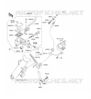 FRONT MASTER CYLINDER voor Kawasaki VN900 CUSTOM 2008