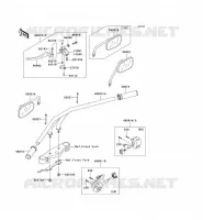 HANDLEBAR voor Kawasaki VN900 CUSTOM 2008