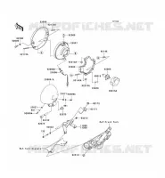 LENS(UK) voor Kawasaki VN900 CUSTOM 2008