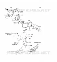 LENS(WV) voor Kawasaki VN900 CUSTOM 2008