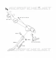STAND voor Kawasaki VN900 CUSTOM 2008
