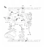 SWITCH voor Kawasaki VN900 CUSTOM 2008
