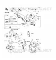 CHASSIS ELECTRICAL EQUIPMENT voor Kawasaki VN900 CUSTOM 2011