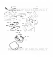 CYLINDER HEAD COVER voor Kawasaki VN900 CUSTOM 2011