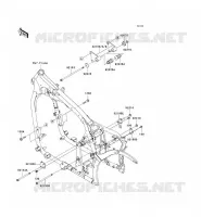 ENGINE MOUNT voor Kawasaki VN900 CUSTOM 2011