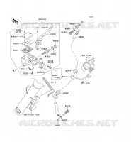FRONT MASTER CYLINDER voor Kawasaki VN900 CUSTOM 2011
