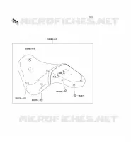 SEAT voor Kawasaki VN900 CUSTOM 2011