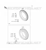TIRES voor Kawasaki VN900 CUSTOM 2011
