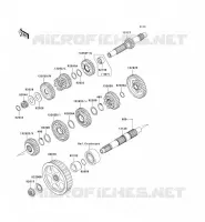 TRANSMISSION voor Kawasaki VN900 CUSTOM 2011