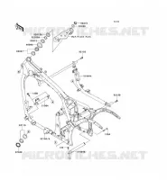 CHASSIS voor Kawasaki VN900 CUSTOM 2011