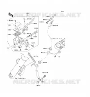 FRONT MASTER CYLINDER voor Kawasaki VN900 CUSTOM 2011
