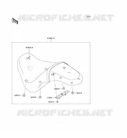 SEAT voor Kawasaki VN900 CUSTOM 2011