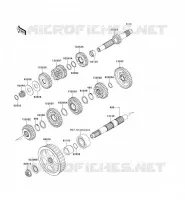 TRANSMISSION voor Kawasaki VN900 CUSTOM 2011