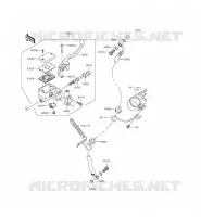 FRONT MASTER CYLINDER voor Kawasaki VULCAN 900 CUSTOM 2012