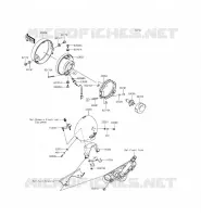 LENS(WV) voor Kawasaki VULCAN 900 CUSTOM 2012