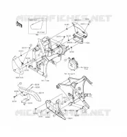 SIDE COVERS   CHAIN COVER voor Kawasaki VULCAN 900 CUSTOM 2012