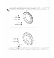 TIRES voor Kawasaki VULCAN 900 CUSTOM 2012