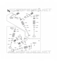 VALVE voor Kawasaki VULCAN 900 CUSTOM 2012
