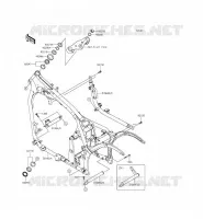 CHASSIS voor Kawasaki VULCAN 900 CUSTOM 2015