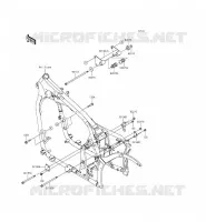ENGINE MOUNT voor Kawasaki VULCAN 900 CUSTOM 2015