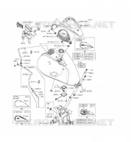 FUEL TANK voor Kawasaki VULCAN 900 CUSTOM 2015