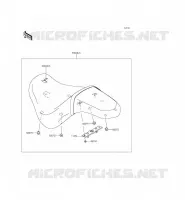 SEAT voor Kawasaki VULCAN 900 CUSTOM 2015