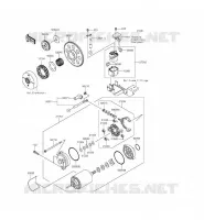 STARTER MOTOR voor Kawasaki VULCAN 900 CUSTOM 2015