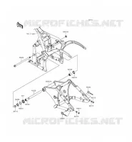 SWINGARM voor Kawasaki VULCAN 900 CUSTOM 2015