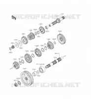 TRANSMISSION voor Kawasaki VULCAN 900 CUSTOM 2015