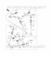 VALVE voor Kawasaki VULCAN 900 CUSTOM 2015