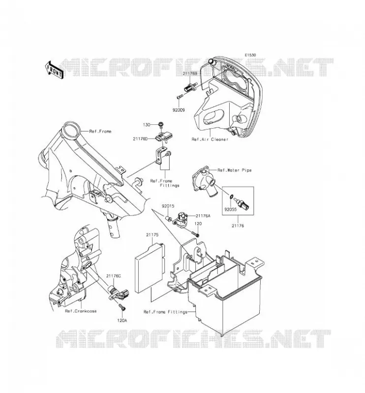 FUEL INJECTION Kawasaki MOTOS 900 2011 VULCAN 900 CLASSIC LT  VN900DBF
