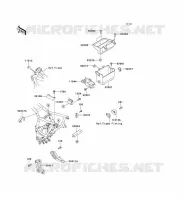 BATTERY BRACKET voor Kawasaki 1000GTR 1999