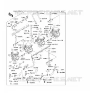 CARBURETOR voor Kawasaki 1000GTR 1999