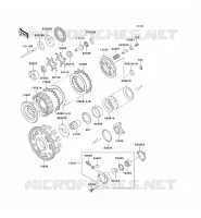 CLUTCH voor Kawasaki 1000GTR 1999