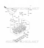 CYLINDER HEAD voor Kawasaki 1000GTR 1999