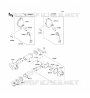 INDICATORS voor Kawasaki 1000GTR 1999