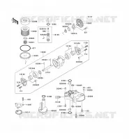 OIL PUMP voor Kawasaki 1000GTR 1999