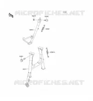 STAND voor Kawasaki 1000GTR 1999