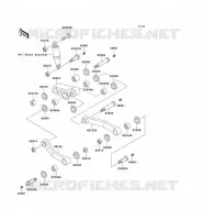 SUSPENSION voor Kawasaki 1000GTR 1999