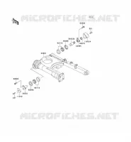 SWINGARM voor Kawasaki 1000GTR 1999