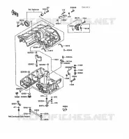 CRANKCASE(S) voor Kawasaki 1000GTR 1988