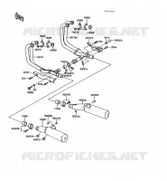 EXHAUST voor Kawasaki 1000GTR 1988