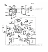 FRONT GEAR voor Kawasaki 1000GTR 1988
